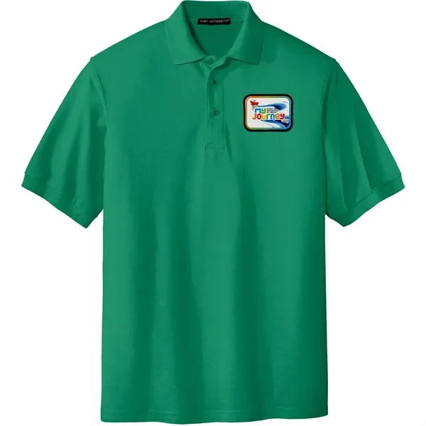 PORT AUTHORITY® SILK TOUCH™ POLO WITH EMBLEM... from ASI 30208 A P Specialties / AP Specialties