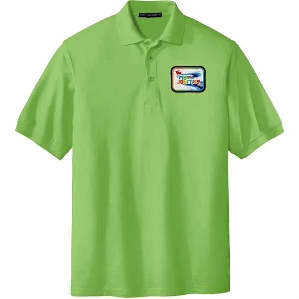 PORT AUTHORITY® SILK TOUCH™ POLO WITH EMBLEM... from ASI 30208 A P Specialties / AP Specialties