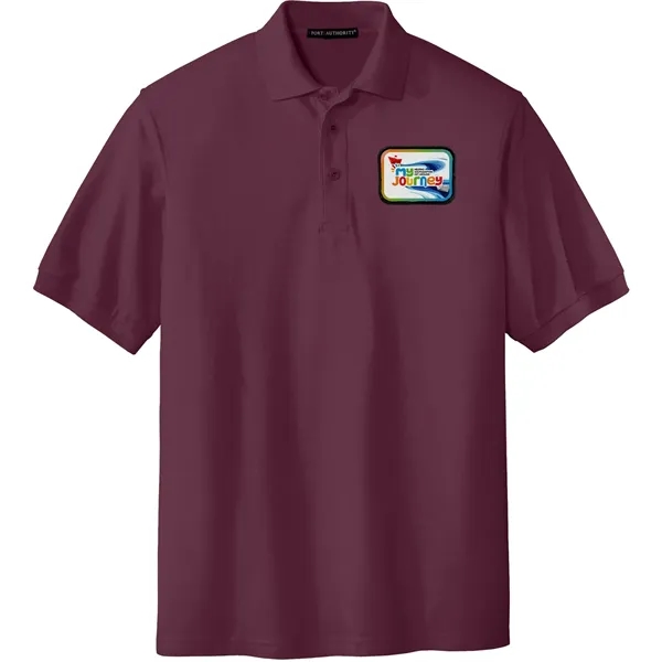 PORT AUTHORITY® SILK TOUCH™ POLO WITH EMBLEM... from ASI 30208 A P Specialties / AP Specialties