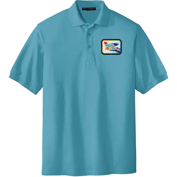 PORT AUTHORITY® SILK TOUCH™ POLO WITH EMBLEM... from ASI 30208 A P Specialties / AP Specialties