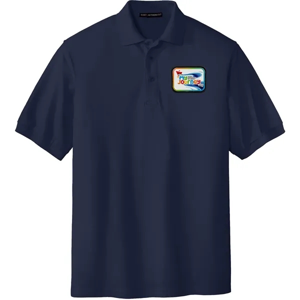 PORT AUTHORITY® SILK TOUCH™ POLO WITH EMBLEM... from ASI 30208 A P Specialties / AP Specialties