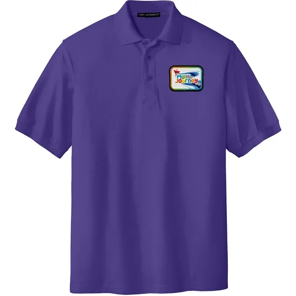 PORT AUTHORITY® SILK TOUCH™ POLO WITH EMBLEM... from ASI 30208 A P Specialties / AP Specialties