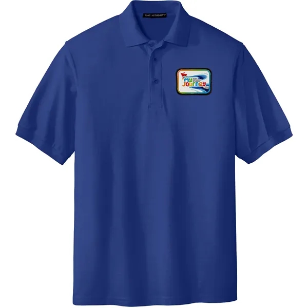 PORT AUTHORITY® SILK TOUCH™ POLO WITH EMBLEM... from ASI 30208 A P Specialties / AP Specialties