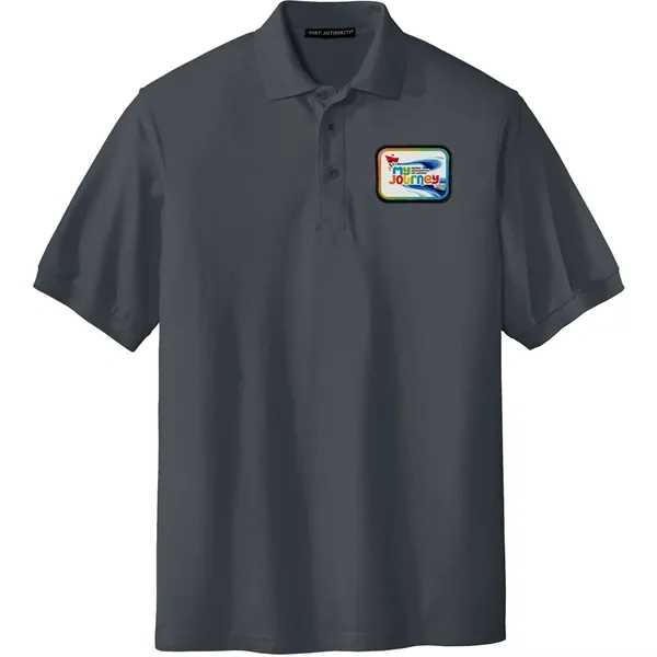 PORT AUTHORITY® SILK TOUCH™ POLO WITH EMBLEM... from ASI 30208 A P Specialties / AP Specialties