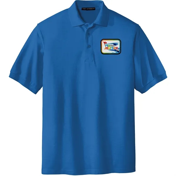PORT AUTHORITY® SILK TOUCH™ POLO WITH EMBLEM... from ASI 30208 A P Specialties / AP Specialties