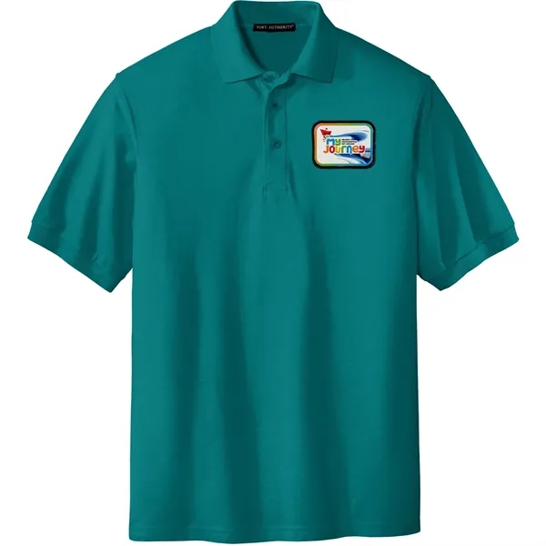 PORT AUTHORITY® SILK TOUCH™ POLO WITH EMBLEM... from ASI 30208 A P Specialties / AP Specialties