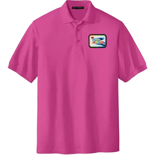 PORT AUTHORITY® SILK TOUCH™ POLO WITH EMBLEM... from ASI 30208 A P Specialties / AP Specialties
