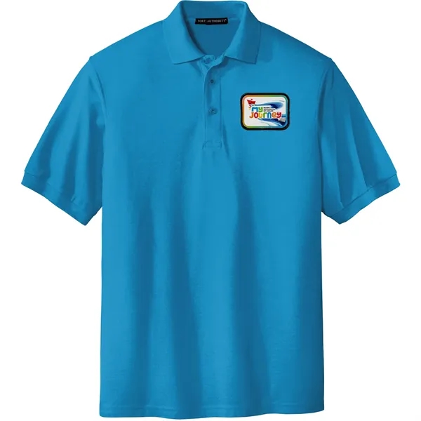 PORT AUTHORITY® SILK TOUCH™ POLO WITH EMBLEM... from ASI 30208 A P Specialties / AP Specialties