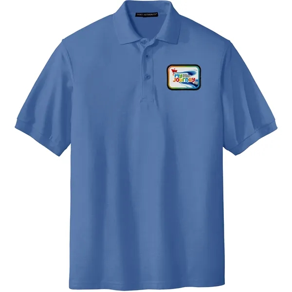 PORT AUTHORITY® SILK TOUCH™ POLO WITH EMBLEM... from ASI 30208 A P Specialties / AP Specialties