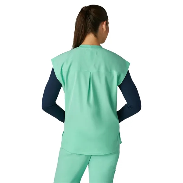 Basics - Women's Two-Pocket Round Neck Scrub Top... from ASI 86018 Scrub Authority / Uniform Stores