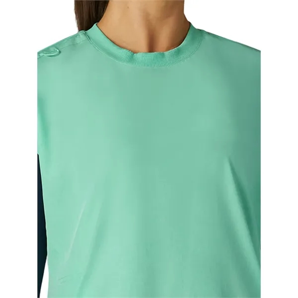 Basics - Women's Two-Pocket Round Neck Scrub Top... from ASI 86018 Scrub Authority / Uniform Stores