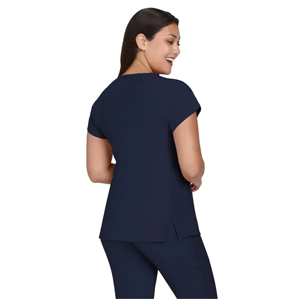 Lite - Women's Two-Pocket Split-V-Neck Scrub Top... from ASI 86018 Scrub Authority / Uniform Stores