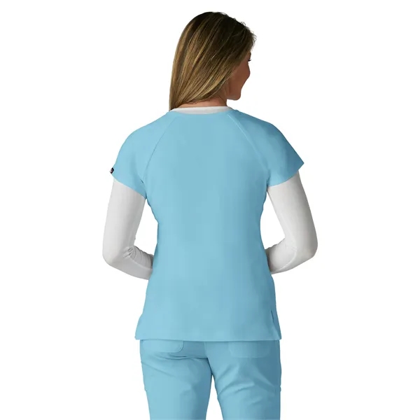 Lite - Women's Two-Pocket Split-V-Neck Scrub Top... from ASI 86018 Scrub Authority / Uniform Stores