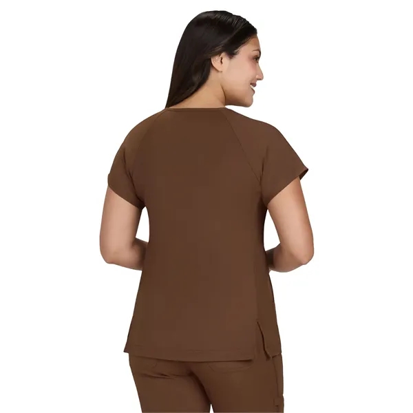 Lite - Women's Two-Pocket Split-V-Neck Scrub Top... from ASI 86018 Scrub Authority / Uniform Stores