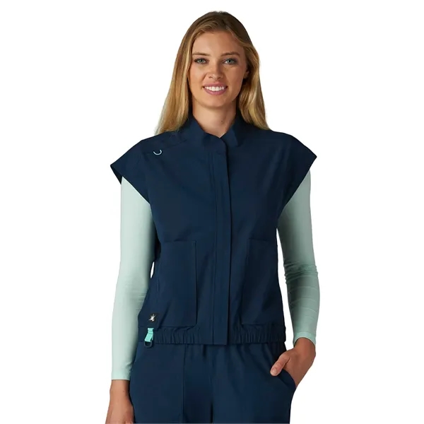 koi - Solis - Women's Five-Pocket Eloise Scrub Vest... from ASI 86018 Scrub Authority