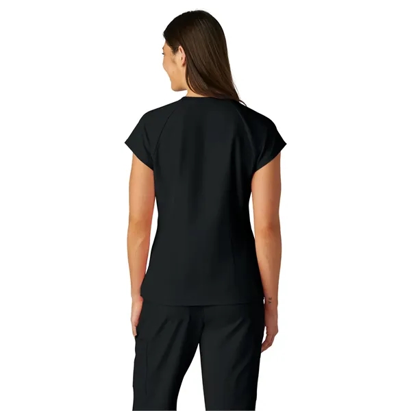 koi - Cureology - Women's Two-Pocket Split Neckline Reese...... from ASI 86018 Scrub Authority