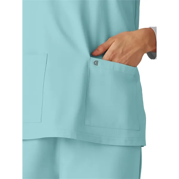 koi - Cureology - Women's Two-Pocket Split Neckline Reese...... from ASI 86018 Scrub Authority
