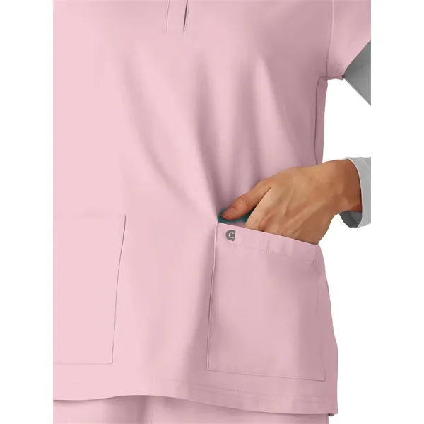 koi - Cureology - Women's Two-Pocket Split Neckline Reese...... from ASI 86018 Scrub Authority
