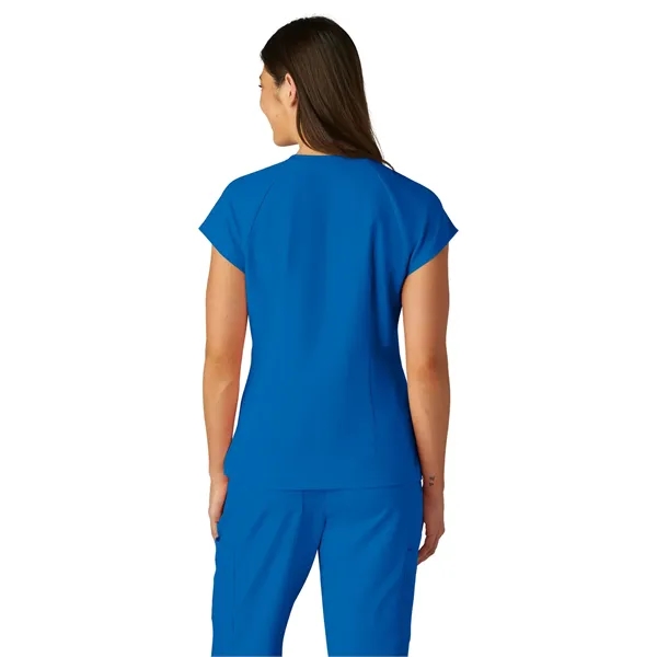 koi - Cureology - Women's Two-Pocket Split Neckline Reese...... from ASI 86018 Scrub Authority