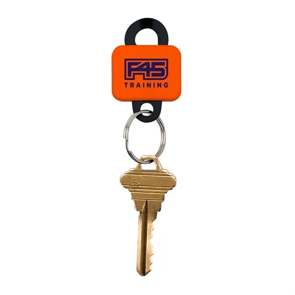 Keychain and badge clip with locking design.... from ASI 88060 Snugz/USA Inc