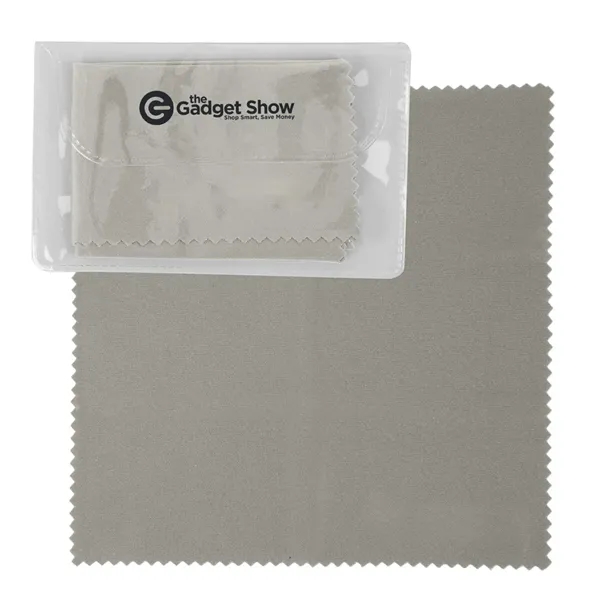 6" x 6" cleaning cloth with case.... from ASI 63549 Jornik Manufacturing Corp