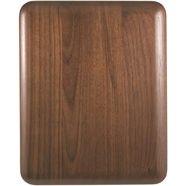 8" x 10" x 3/4" walnut plaque with elliptical edges and... from ASI 74601 Calico