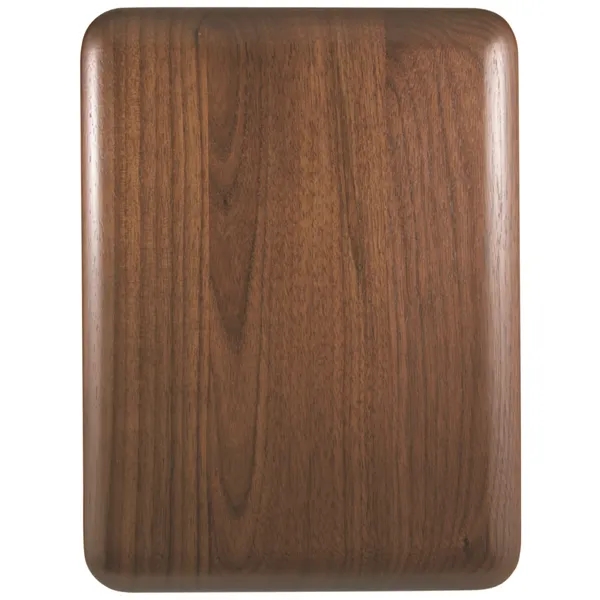 9" x 12" x 3/4" walnut plaque with elliptical edge and... from ASI 74601 Calico