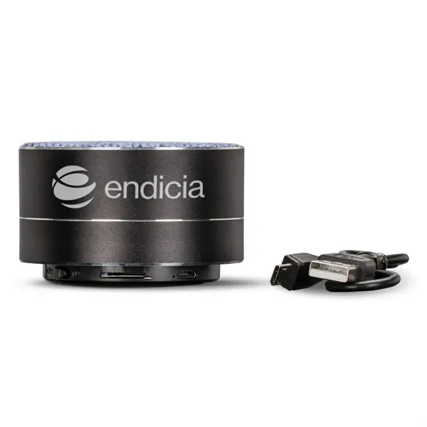 Wireless speaker in metal & fabric weave finish.
Built-in microphone for convenient... from ASI 84592 St Regis Group