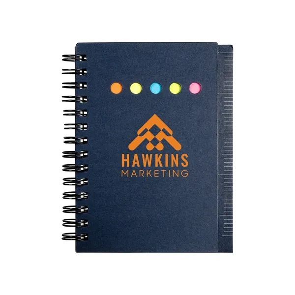 Eco Mini-Sticky Book™ with several 25-page sticky note flags and a... from ASI 79530 Prime Line