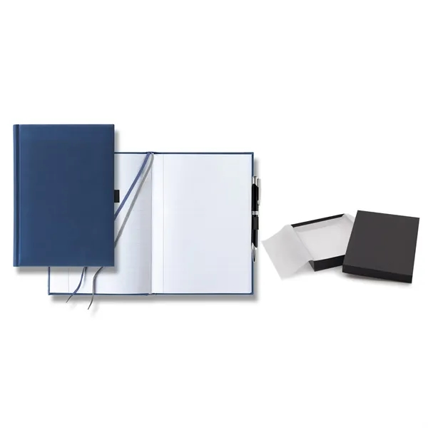 Tucson Grande Lined White Page Journal Gift Set... from ASI 68507 The Magnet Group / Castelli