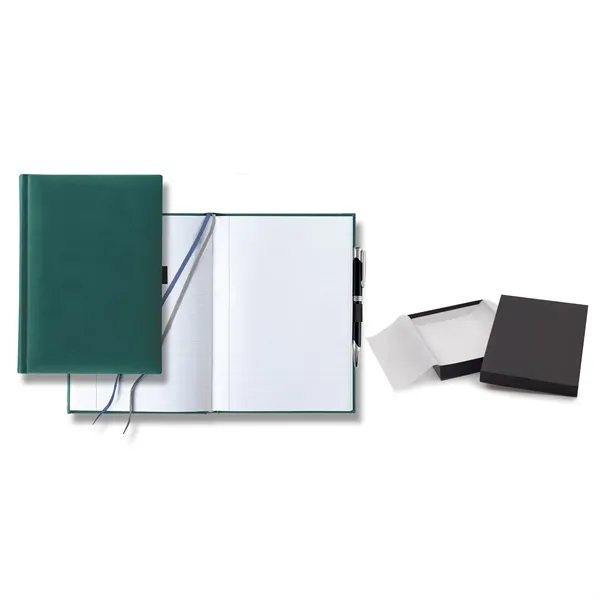 Tucson Grande Lined White Page Journal Gift Set... from ASI 68507 The Magnet Group / Castelli