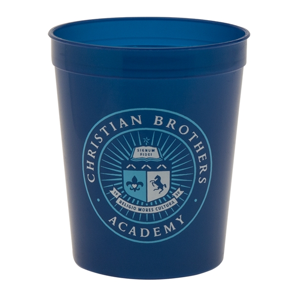 Durable plastic stadium cup, 16 oz.... from ASI 77280 Pepco Poms / Pepco Poms