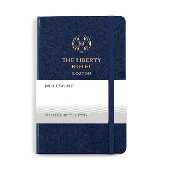 Moleskine® medium notebook with hard cover and ruled pages.... from ASI 56070 Gemline / Gemline®