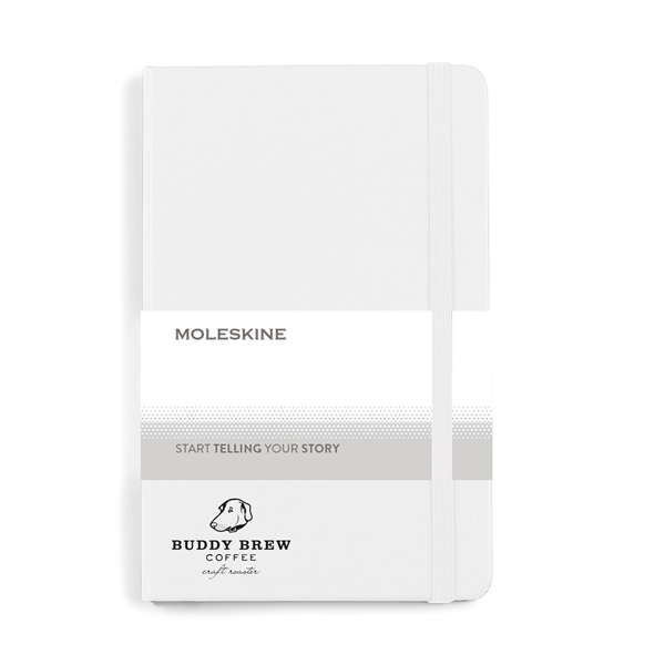 Moleskine® medium notebook with hard cover and ruled pages.... from ASI 56070 Gemline / Gemline®