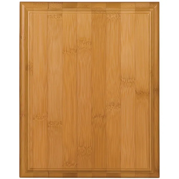 10 1/2" x 13" x 3/4" bamboo plaque with nitrocellulose-based finish... from ASI 74601 Calico