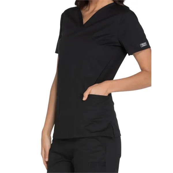 Cherokee Workwear Core Stretch Women's V-Neck Top... from ASI 86018 Scrub Authority / Uniform Stores