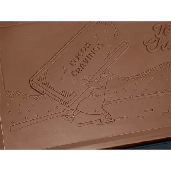 Custom engraved chocolate bar with your corporate logo and branding.... from ASI 44897 Chocolate Chocolate