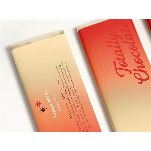 2" x 5" premium chocolate bar with your corporate logo and... from ASI 44897 Chocolate Chocolate