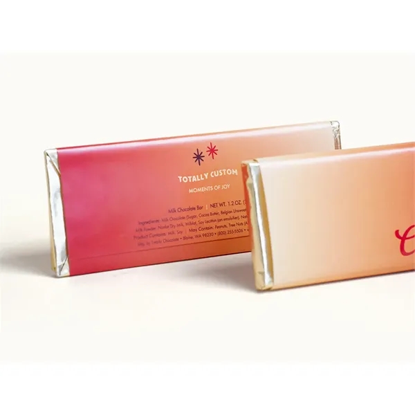 Custom engraved classic 2x5 premium thick pour chocolate bar.... from ASI 44897 Chocolate Chocolate