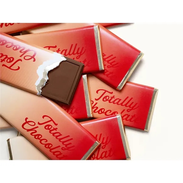 2" x 5" premium chocolate bar with your corporate logo and... from ASI 44897 Chocolate Chocolate