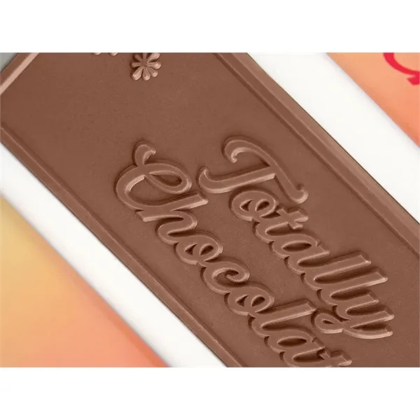 Custom engraved classic 2x5 premium thick pour chocolate bar.... from ASI 44897 Chocolate Chocolate