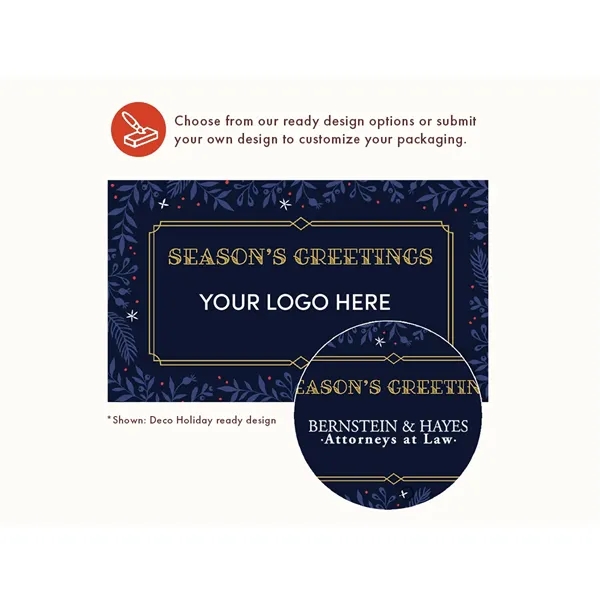 Engraved 1lb. bar with personalized packaging.... from ASI 44897 Chocolate Chocolate