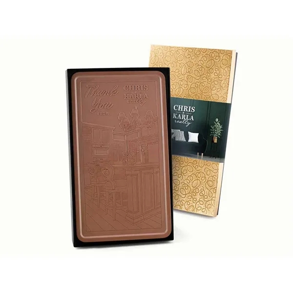Limited Edition! Custom engraved indulgent chocolate bar.... from ASI 44897 Chocolate Chocolate