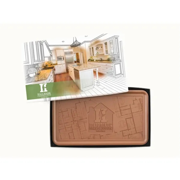 Custom engraved chocolate bar with your corporate logo and branding.... from ASI 44897 Chocolate Chocolate