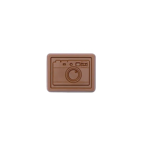 Fully custom small chocolate shape branded with your logo.... from ASI 44897 Chocolate Chocolate