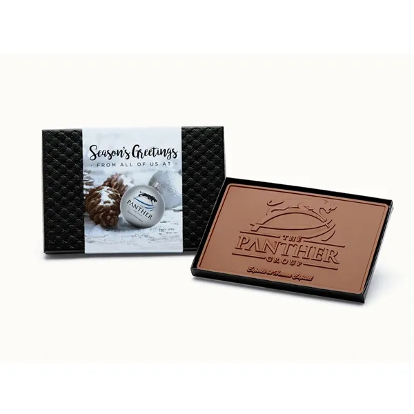 Custom engraved mini premium chocolate bar.... from ASI 44897 Chocolate Chocolate