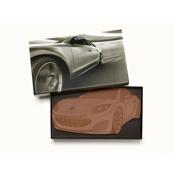 Fully custom chocolate indulgent shape branded with your logo or design,... from ASI 44897 Chocolate Chocolate