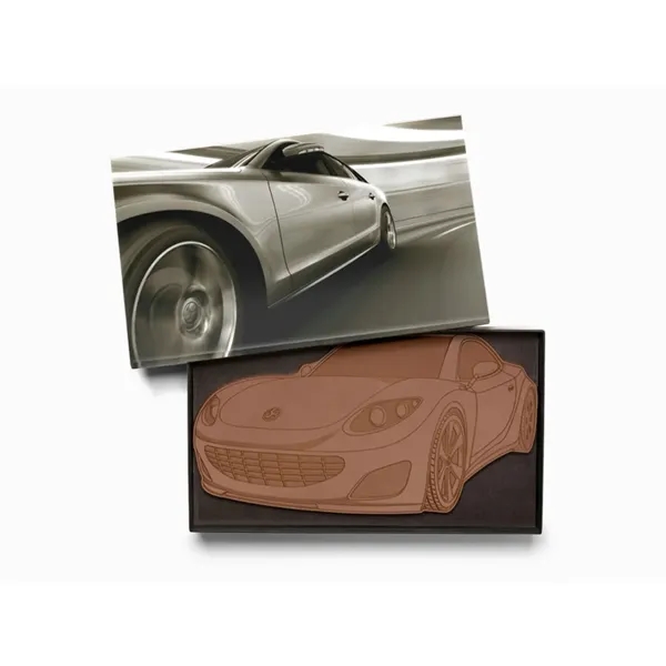 Fully custom chocolate indulgent shape branded with your logo or design.... from ASI 44897 Chocolate Chocolate