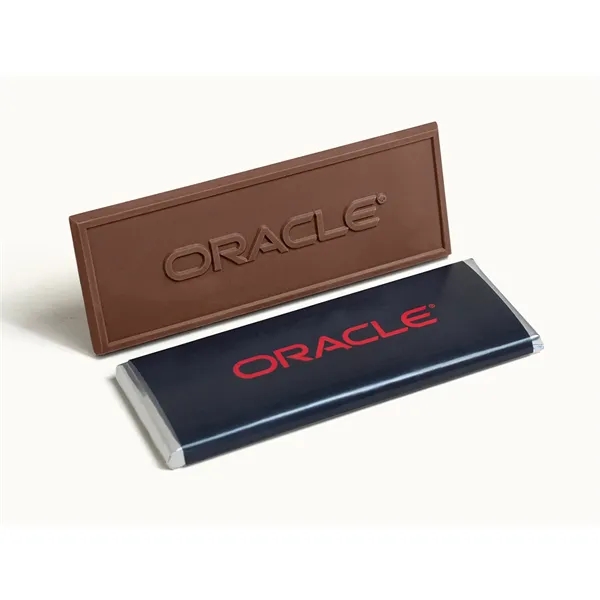 2" x 5" premium chocolate bar with your corporate logo and... from ASI 44897 Chocolate Chocolate