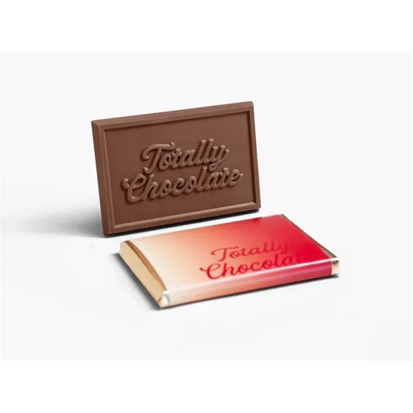 Premium chocolate bar with your corporate logo and branding.... from ASI 44897 Chocolate Chocolate